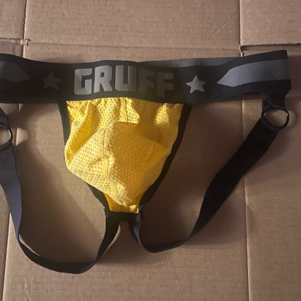 Yellow Men's Jockstrap